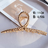 Brand hairgrip from pearl, big crab pin, shark, hairpins, internet celebrity, South Korea