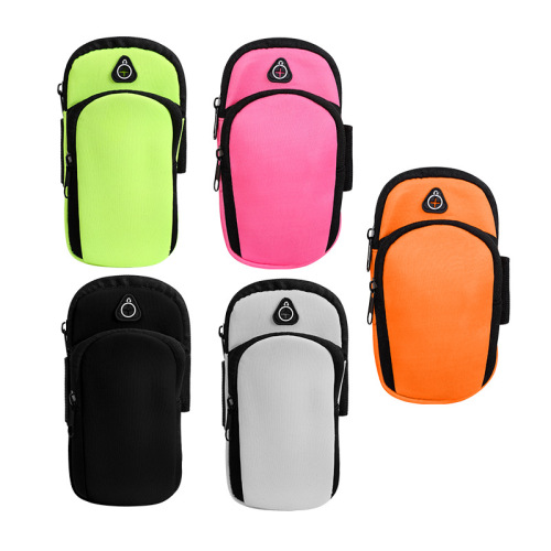 Running mobile phone arm bag wrist bag women's sports and fitness equipment arm arm sleeve men's summer arm belt storage bag artifact