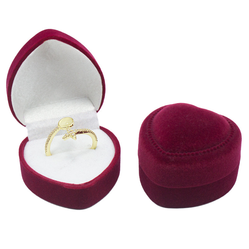 Rojo melocotón pequeño de alta gama por fuera y blanco por dentro; 48*43*35mm_2