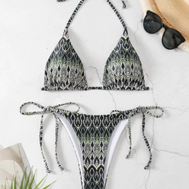 连体泳衣;比基尼;三件套泳装