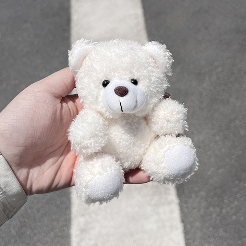 Llavero de felpa con forma de panda, colgante para bolso