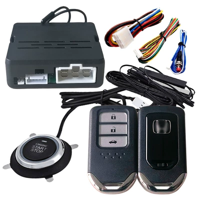 Preheating Refrigeration Car Anti-theft, Car anti-theft device - pke-starts-without-flashing-light-with-q04-remote-control
