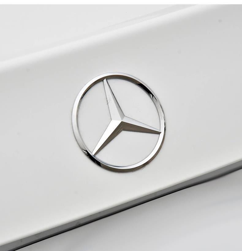 Suitable for Mercedes-Benz car models: C260, E300L, A200, GLC260, CLA, S-Class – rear emblem, three-pointed emblem