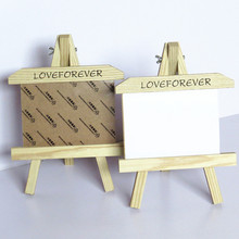 实木相框木刻画小画架摆台现代创意公司logo儿童婚纱影楼活动礼品