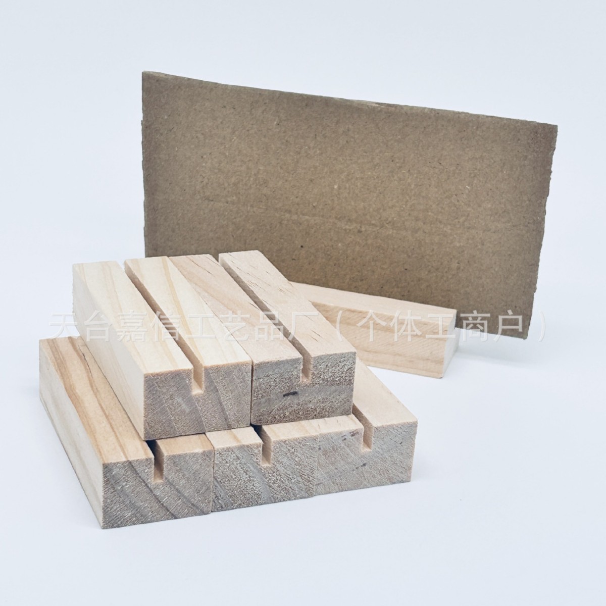 Wooden Valentine's Day Creative Business Card Holder Note Photo Holder Home Decoration Wine Counter Ornaments Handmade Message Card