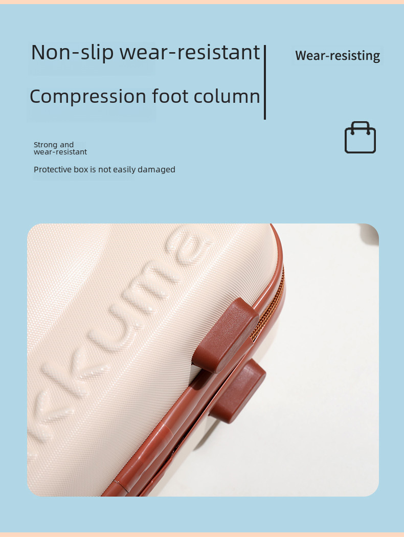 Bear Cosmetic Case 14 Inch Mini Portable Case Small Luggage Accompanying Gift Cartoon Storage Cosmetic Bag Password Box