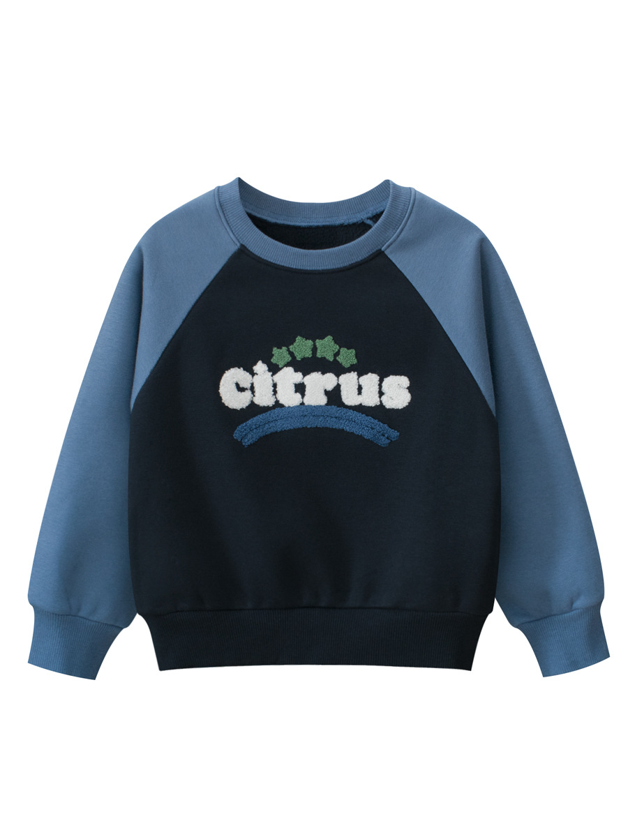27kids ropa infantil transfronteriza otoño e invierno nuevo estilo 2024 suéter para niños coreanos ropa de bebé para hombres