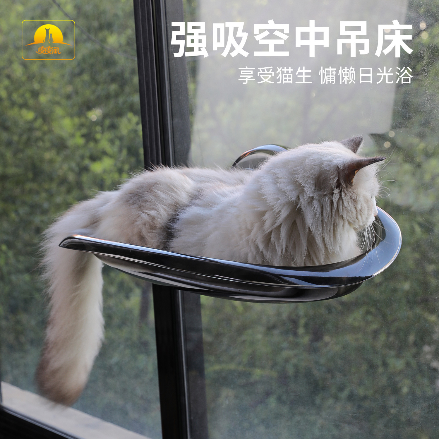 Nido para gatos colgado para mascotas ventosa de burbujas hamaca para gatos al por mayor nido para mascotas gato alféizar de la ventana hamaca para gatos colgada para gatos cama para gatos