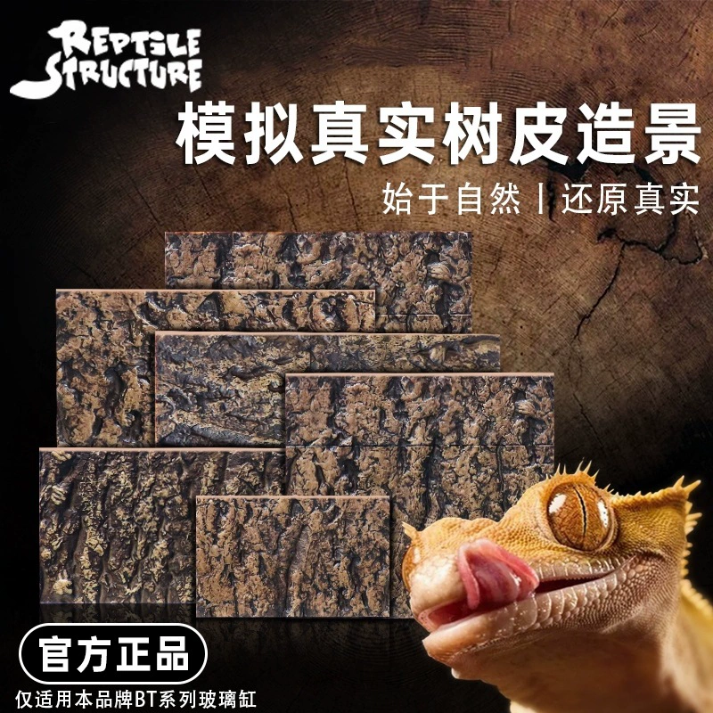 Коробка для разведения животных фоновая доска для тропического леса Экологический ландшафтный декор