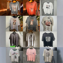 Paly Hollywood 26ss��ʽ�߽�vintageˮϴ�����ذ�����T����Ů��