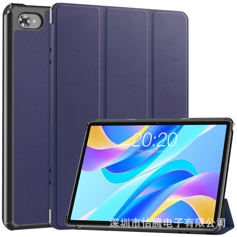 Suitable for Taipo Teclast M40Plus tri-fold protective cover P40HD P30S inch bracket flat leather cover Suitable for Taipo Teclast M40Plus tri-fold protective cover P40HD P30S inch bracket flat leather cover