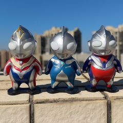 スーパーQバージョン高品質ファットタロウウルトラマン漫画ライトベイビーファットオオ周辺フィギュア車のデスクトップ装飾品