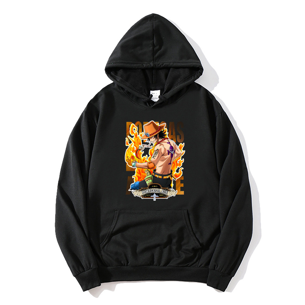 Suéter de manga larga de One Piece Sauron Luffy Anime Segunda dimensión Periférico Moda Otoño e invierno Suéter para hombres y mujeres Suéter con capucha