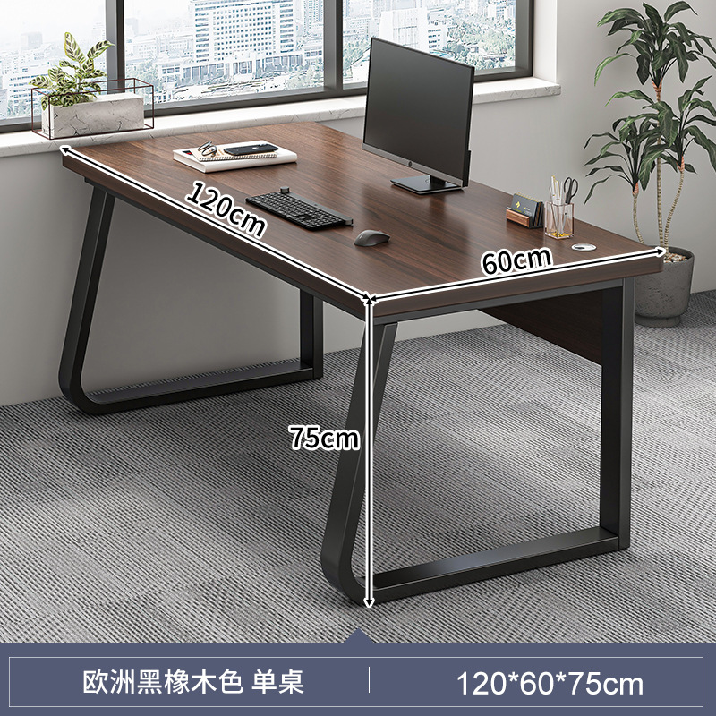 Personal de escritorio de oficina y silla combinación de cuatro o seis personas de escritorio de la computadora de oficina muebles de la estación moderna minimalista titular de la tarjeta de pantalla