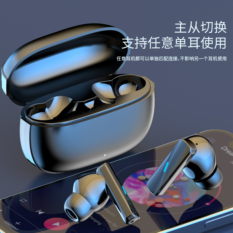 人気の工場新モデル Mate-50 Bluetooth ヘッドセット ANC アクティブノイズリダクション ENC 通話ショートハンドルインイヤー Bluetooth|undefined