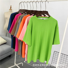 2025夏季广州尾货1元2元尾货女装短袖T恤清仓处理外贸女T库存服装