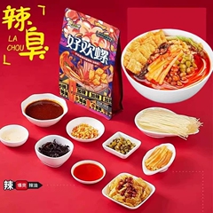 送料無料！柳州名物、麻辣臭い螺蛳粉（カタツムリ粉麺）、広西チワン族自治区特産、カエル麺、螺蛳粉（ラーティンフン）