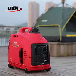 1200W kiçik tezlikli səssiz RV benzin generatoru, portativ 220V
