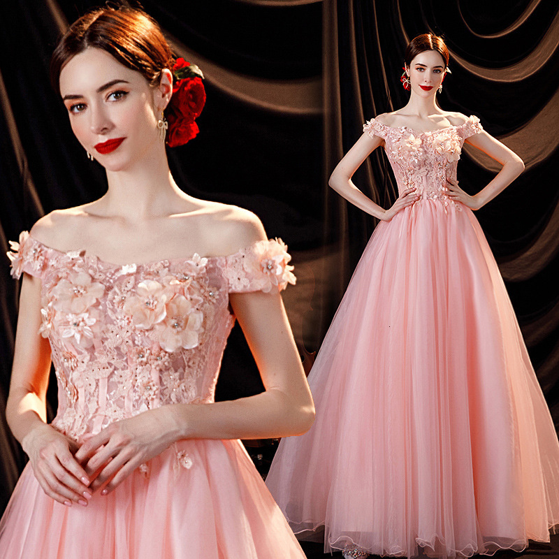 Fuchsia wedding dress for bride