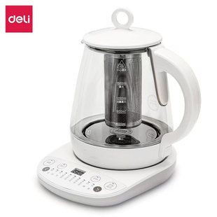 Deli 85614 Health Pot Office Household Kettle Scented Tea One-Button Reservation Automatic Heat Preservation Tea Kettle 1.5L