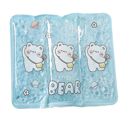 Summer New Cartoon Pet Dog Mat Cooling Pad Car Gel Seat Cushion Cooling Asshole Pad Transparent Ice Crystal Ice Pad