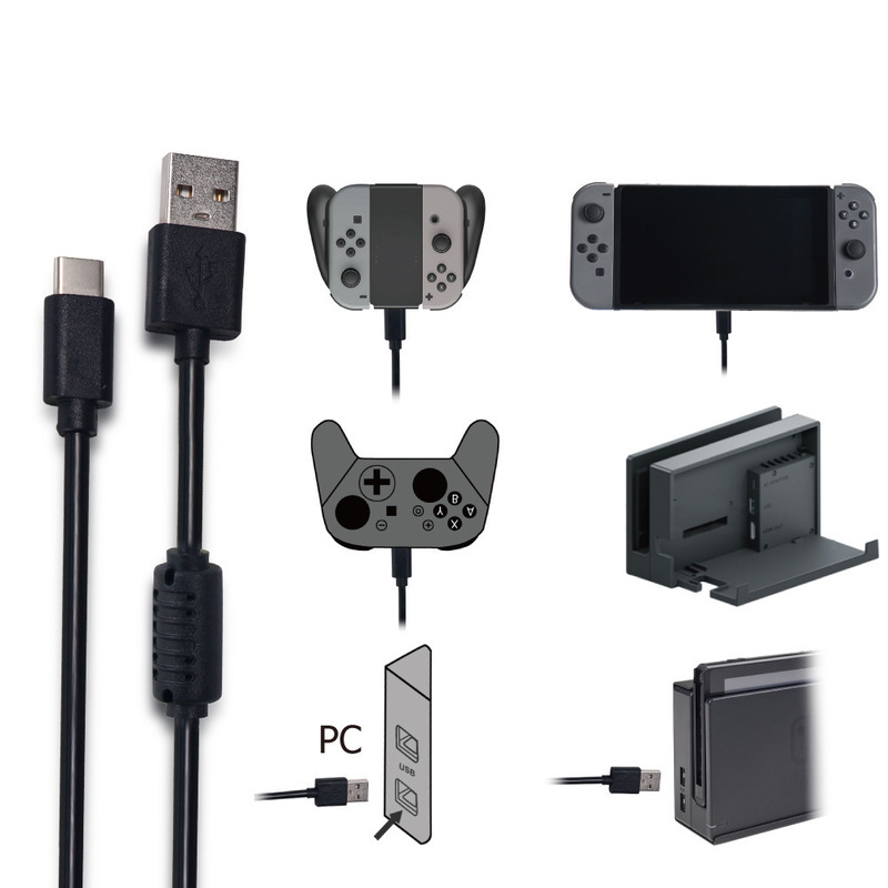 Applicable to Nintendo switch data cable oled charging cable ns host usb type-c power cable lite