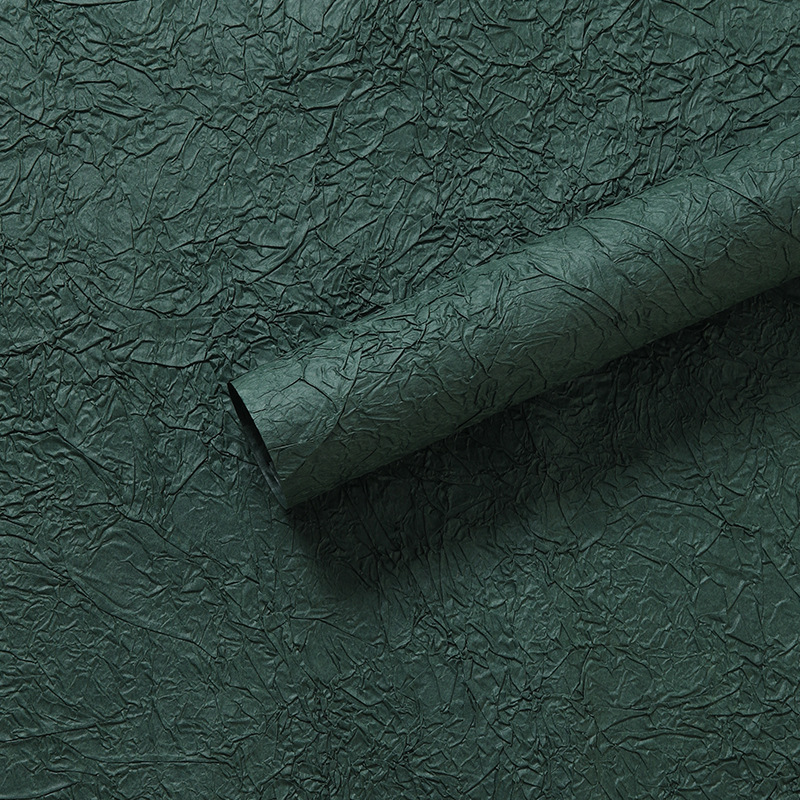 Papel plisado xuenai al por mayor tienda de flores ramo de embalaje de flores forro de papel hecho a mano ramo de papel nativo embalaje mano amasando papel