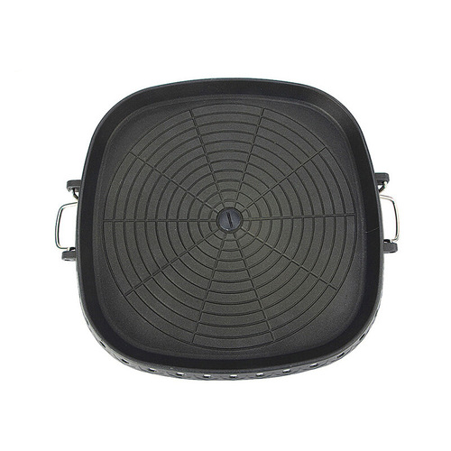 Korean cassette stove baking pan non-stick medical stone color barbecue pot coating convenient home outdoor barbecue grill barbecue plate