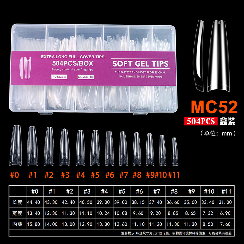 MC52 extra long trapezoid 504 pieces/box