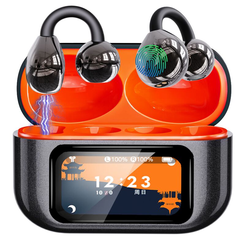 New Xg42 Bluetooth Headset with Screen Clip-On Wireless Binaural Stereo Hifi Sports 6.0 Earbuds Cross-Border