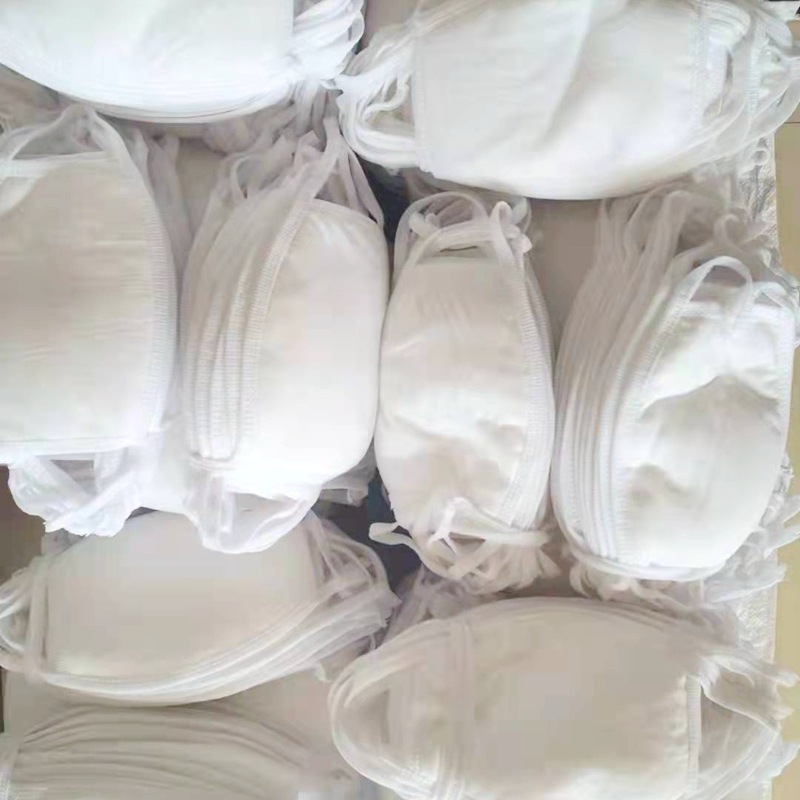 cotton white medical mask