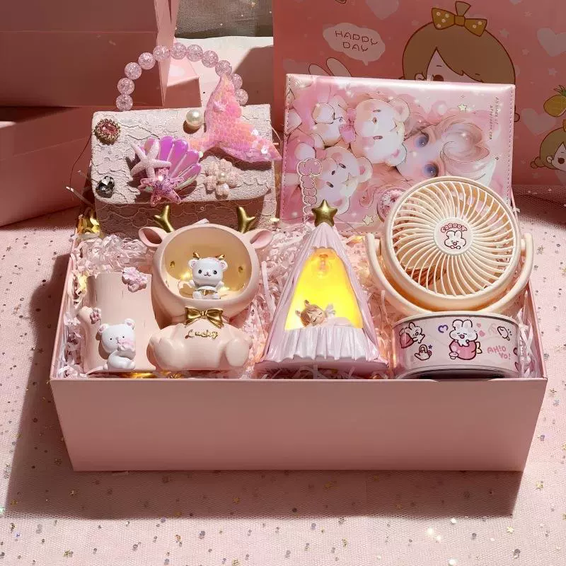 Подарок на 10-летие для девочек 6–12 лет, дети 9 лет, праздничный практичный подарок, коробка для детского дня, керамика