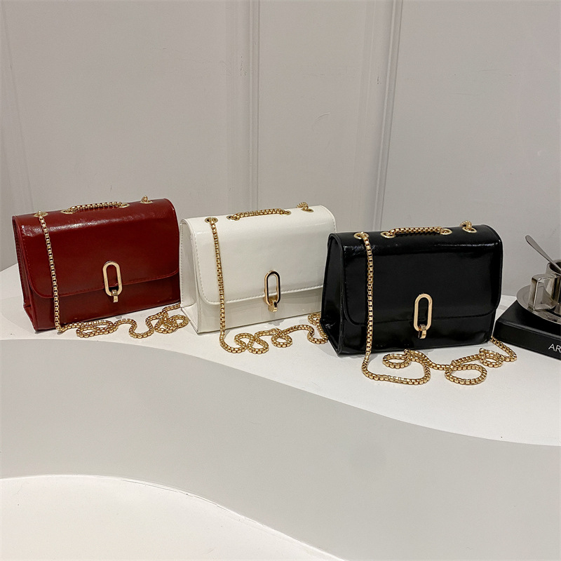 Estilo francés, moda, estilo extranjero, bolso de mujer, 2025 nuevo estilo, temperamento brillante, bolso de hombro.