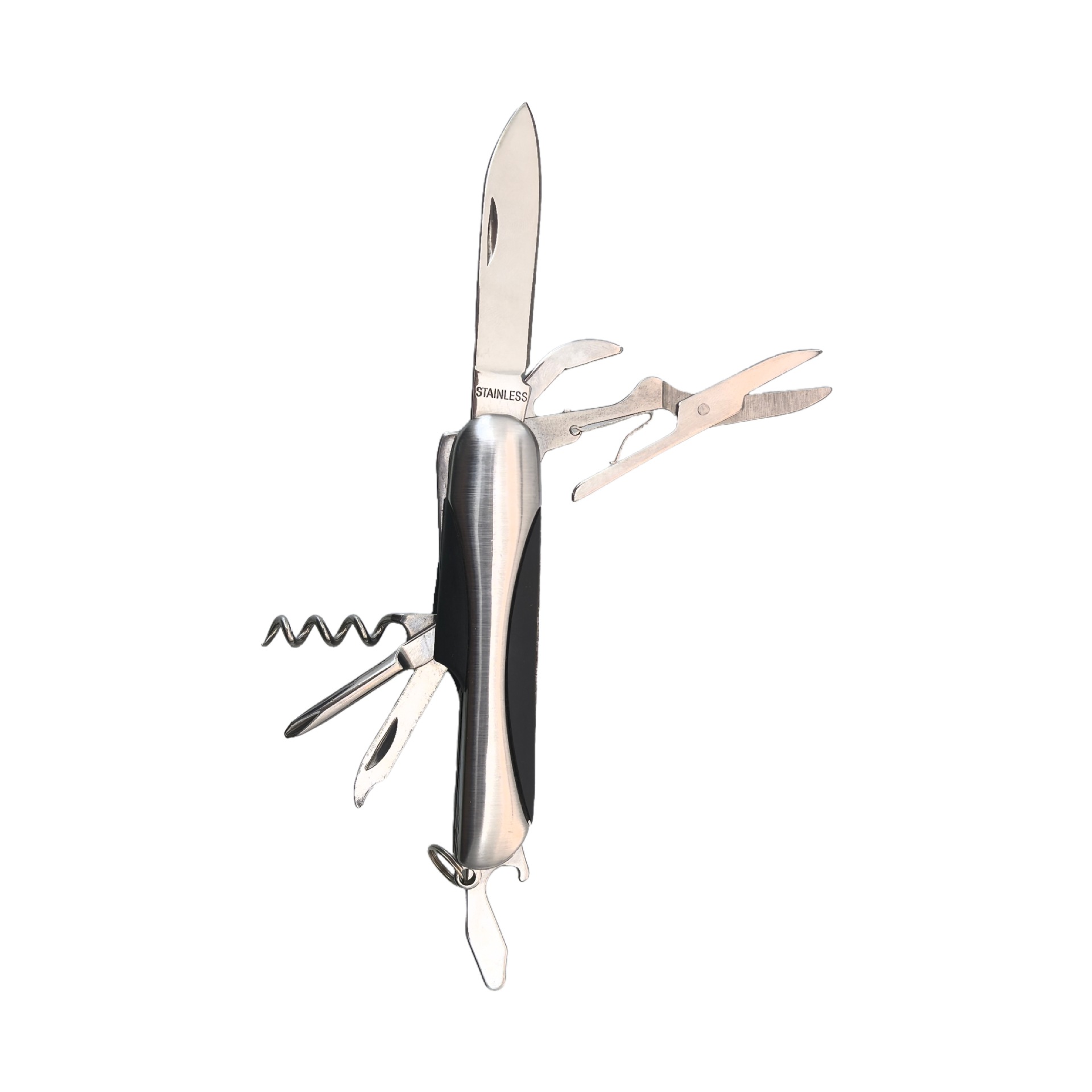 7开多功能创意·折叠组合小刀瑞士军刀户外露营必备工具礼品刀