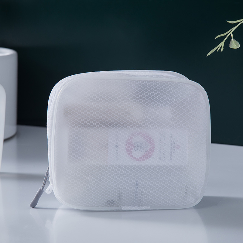 흰색 비 휴대용 스퀘어 스몰 사이즈 18.5*15*7cm