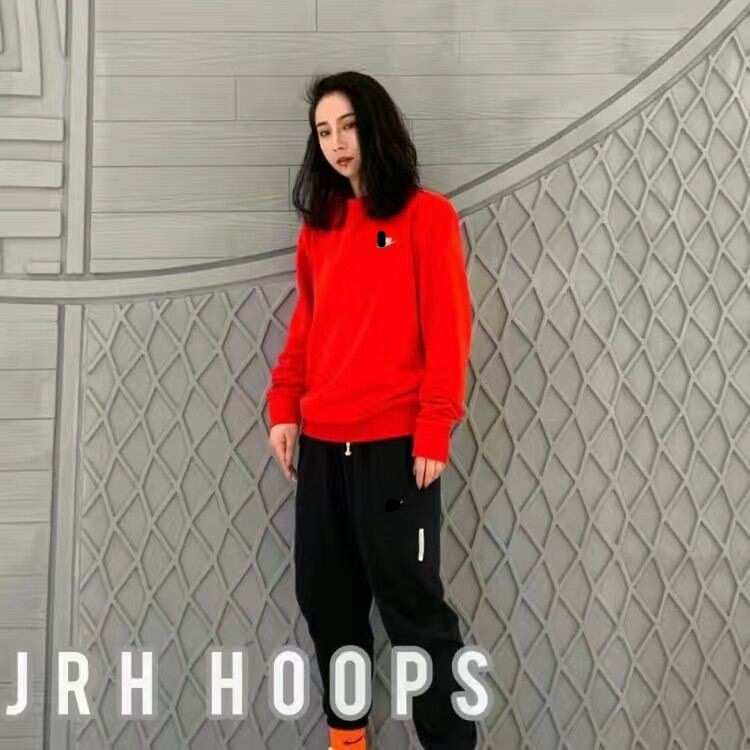 Embroidered New Autumn and Winter Checkered Sweatshirt for Women, Round Neck, Terry, Loose Fit, Pure Cotton, Couple's Outfit, Trendy Brand, Student Embroidered New Autumn and Winter Checkered Sweatshirt for Women, Round Neck, Terry, Loose Fit, Pure Cotton, Couple's Outfit, Trendy Brand, Student