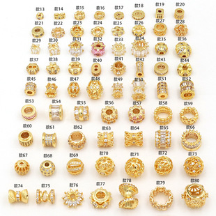 18k�����ʯͰ��··ͨ��С�U��ˮ���ִ�diy��������C45����ɫ