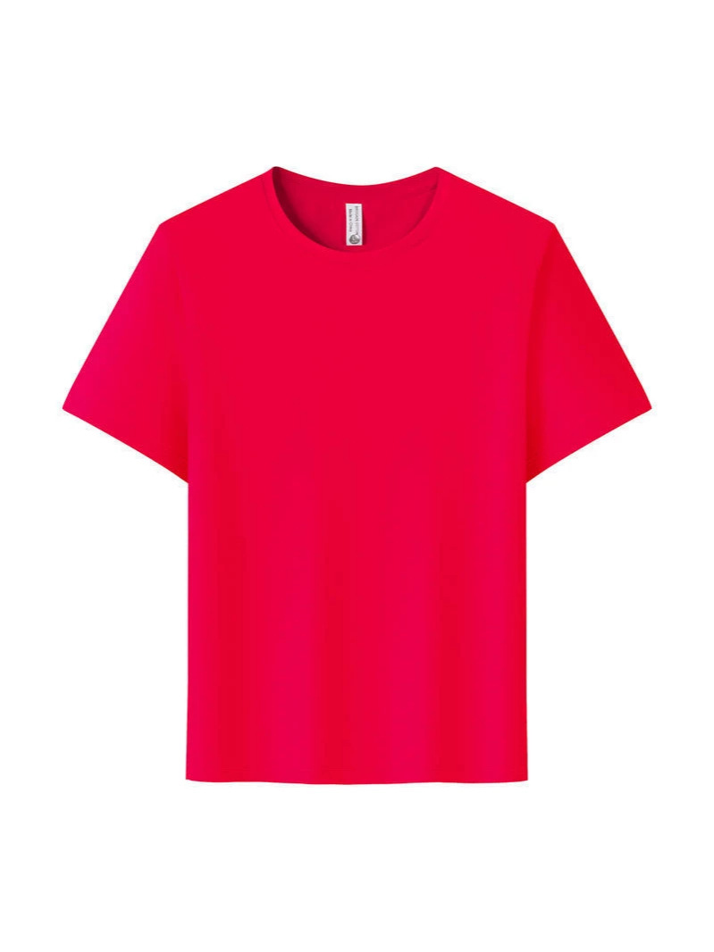 Camiseta cultural de cuello redondo de publicidad Disan algodón antibacteriano ropa deportiva de trabajo de verano de secado rápido camiseta de manga corta logotipo personalizado