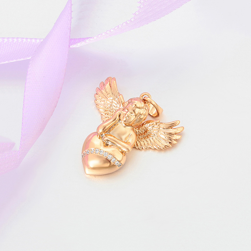 Xuping nicho transfronterizo de diseño de ángel amor colgante de aleación de cobre estilo retro personalidad colgante al por mayor
