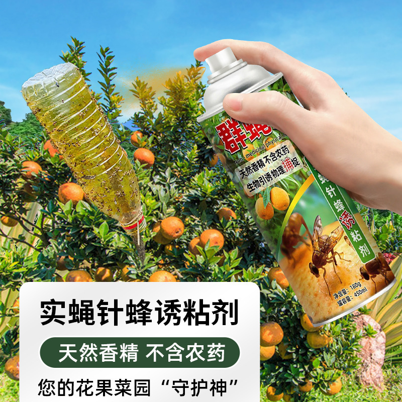 群ハエの中の瓜の実ハエは粘剤の昆虫のショウジョウバエの薬の黄色の板の両面の粘虫の板の針の蜂の誘引剤の捕獲器を誘います。|undefined