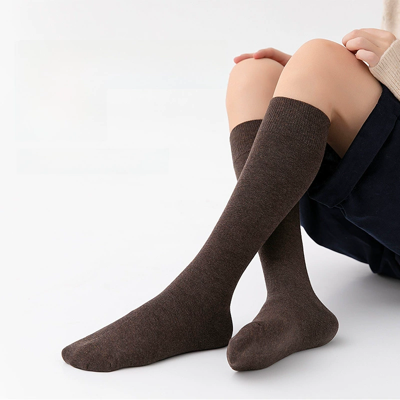 Demi-season cotton antibacterial non-slip keep warm socks