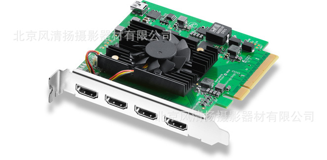 BMD DeckLink Quad HDMI Recorder 4路采集卡 SD HD Ultra HD 4K