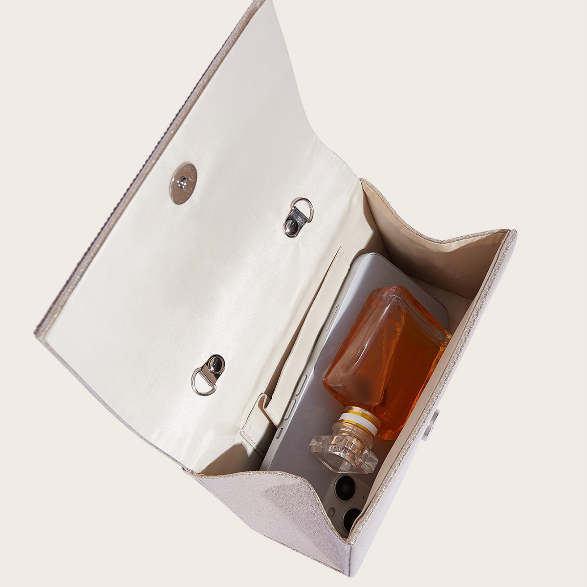 Nuova borsa da sera lucida da donna, elegante, in PU, per matrimoni e feste_voghion.com