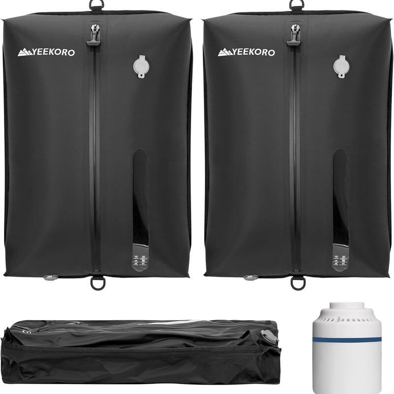 Travel Vacuum Bags, Professional Ipx8 Waterproof Reusable Vacuum Compression Bags, Suitable for