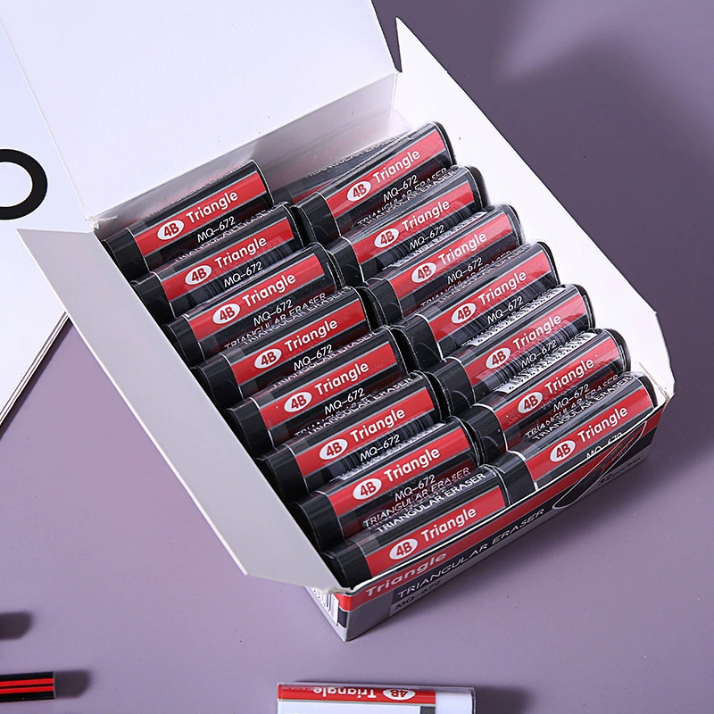 Art teaching two-color eraser for elementary school students