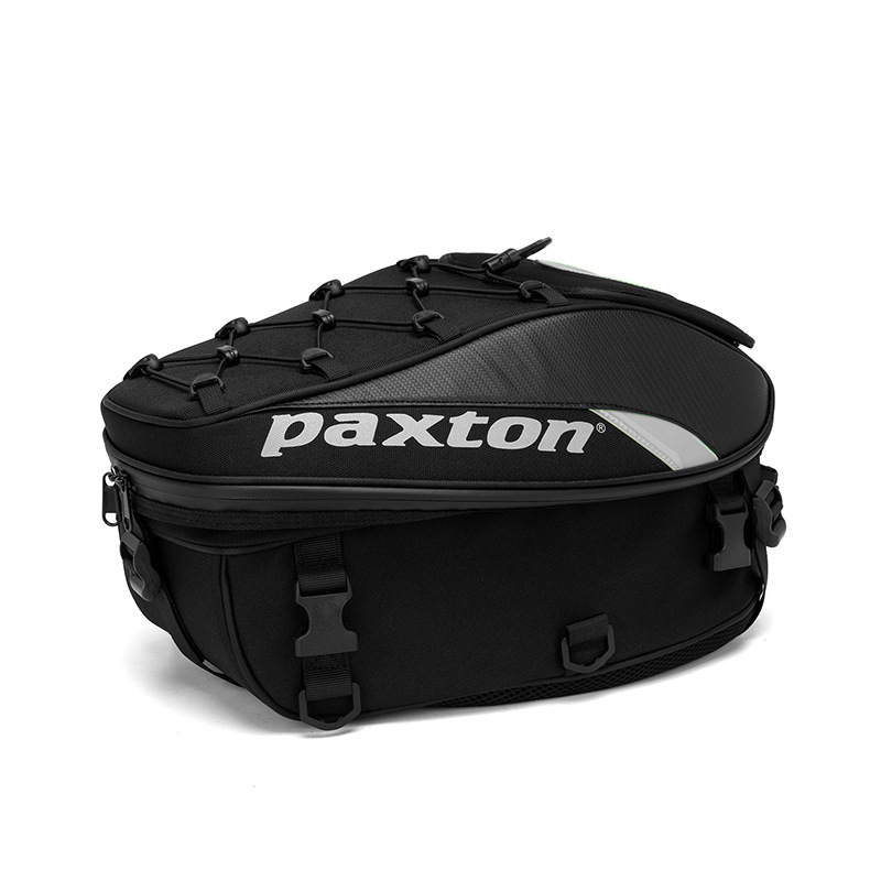 Bolsa de casco de asiento trasero de motocicleta de gran capacidad de viaje mochila de hombro mochila trasera a prueba de agua equipo de caballero