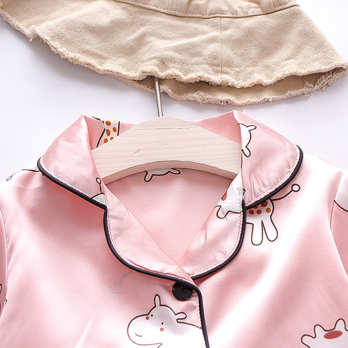 BE02沐福瑞2023新款一件代发韩版可爱套装家居服睡衣套装短袖长裤