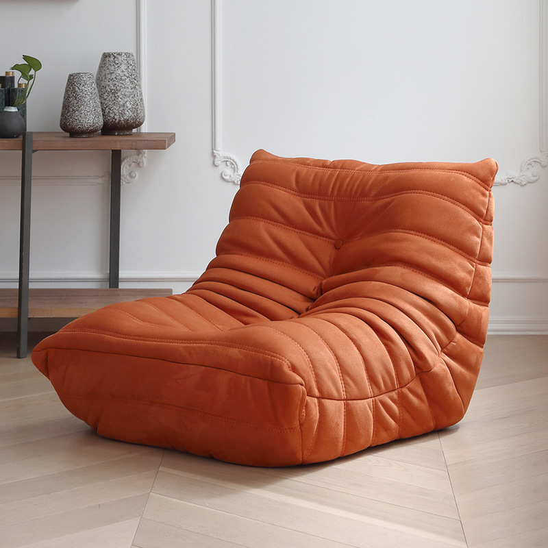 Sofá de compresión de oruga sofá de sillón sofá sin marco sofá de compresión de vacío de esponja completa para una persona