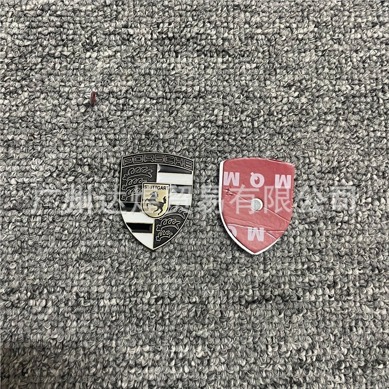 ポルシェステアリングホイールロゴ修正カイエンマカンパナメーラフロントロゴ718/911車ロゴに適しています。|undefined