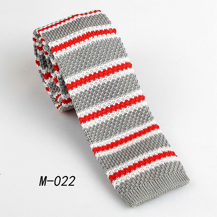 2026年新作メンズフラットタイプニットネクタイ 大人向けおしゃれで合わせやすいネクタイアクセサリー メーカー卸売